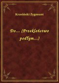 Do... (Przekleństwo podłym...) - ebook