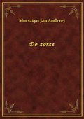 Do zorze - ebook