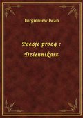 Poezje prozą : Dziennikarz - ebook