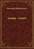 Znamię : nowele - ebook