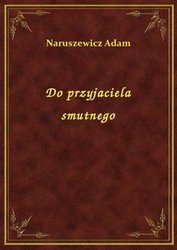 : Do przyjaciela smutnego - ebook