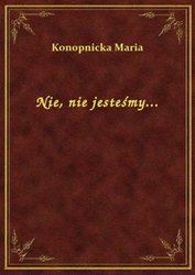 : Nie, nie jesteśmy... - ebook