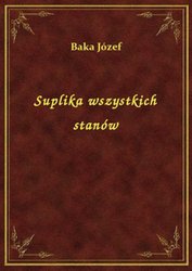 : Suplika wszystkich stanów - ebook